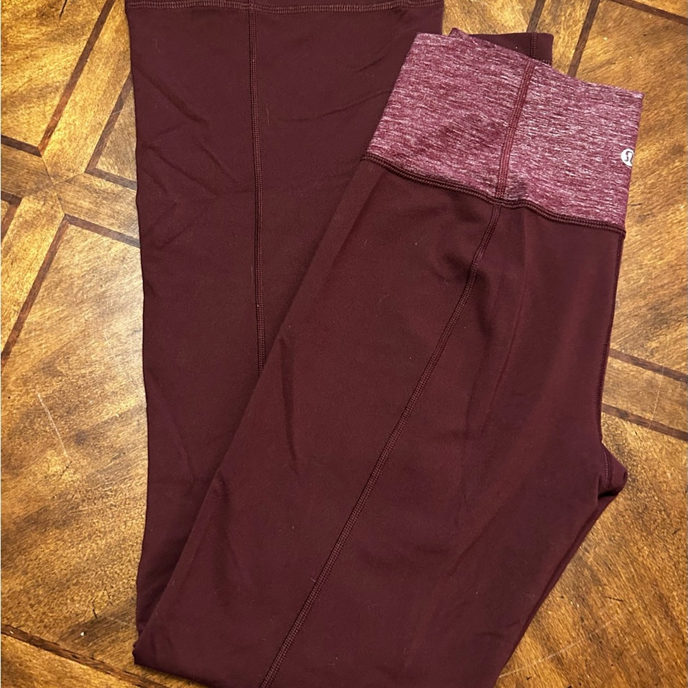 Lululemon straight legged leggings